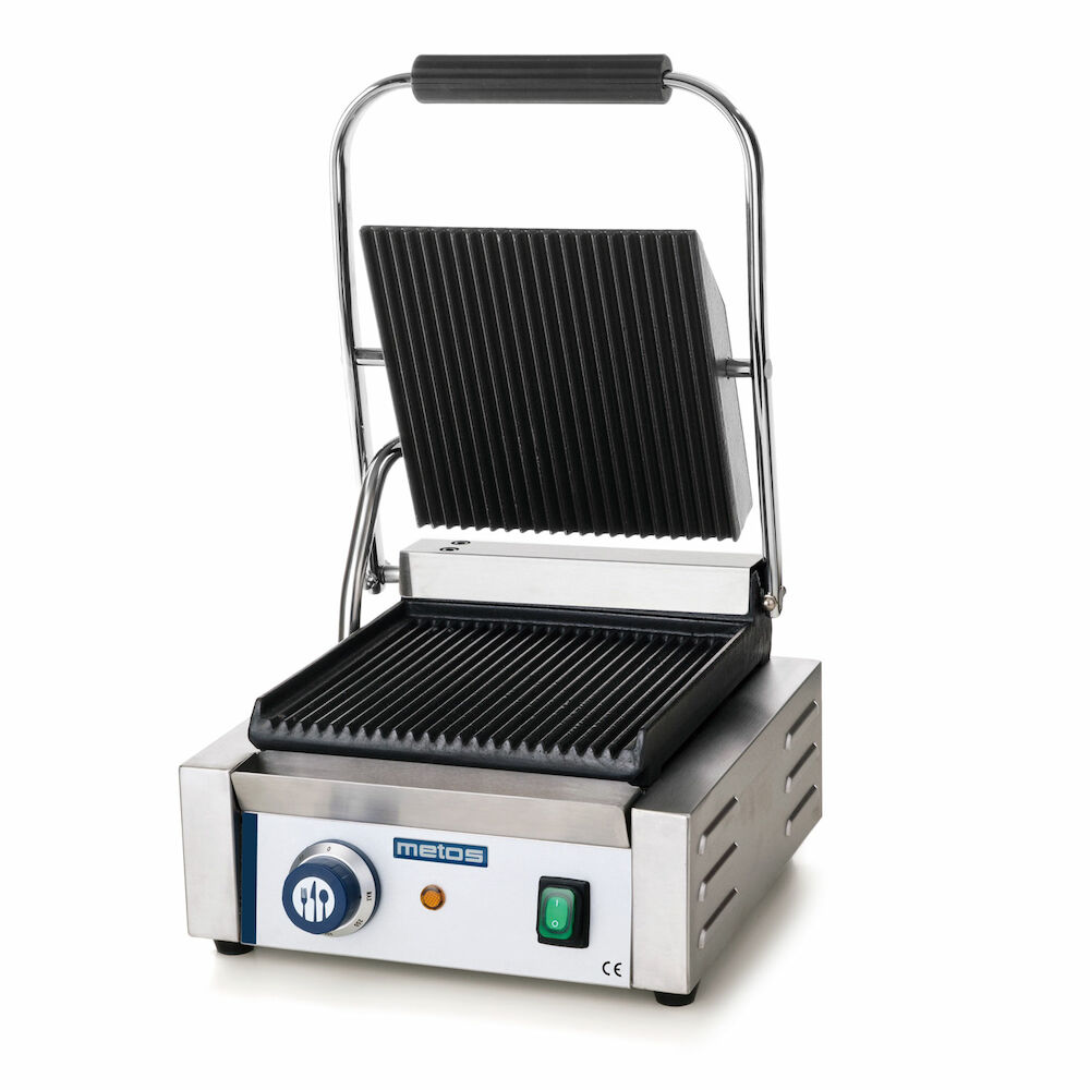 Paninigrill Metos 220×230 mm rihveldatud