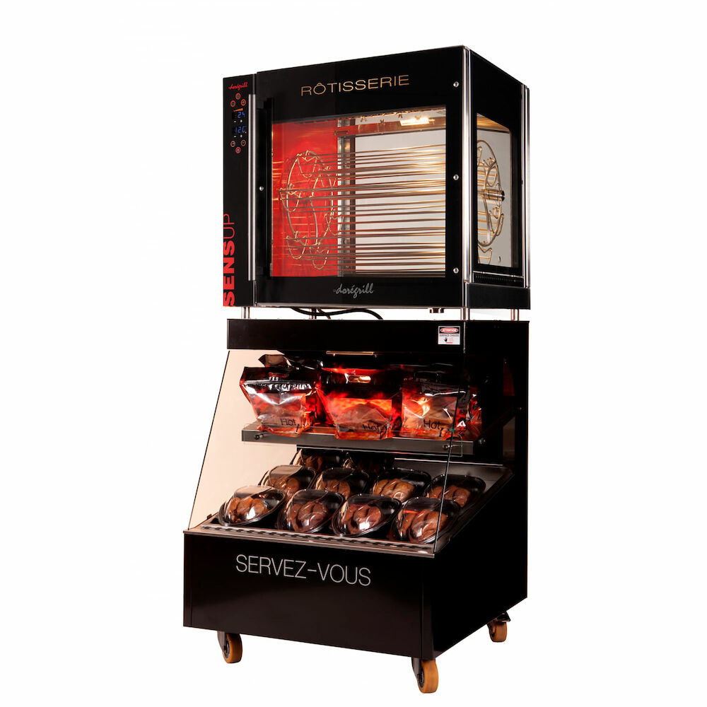 Rotisserie grill Metos Sensup 6 + iseteeninduslett V110 LS