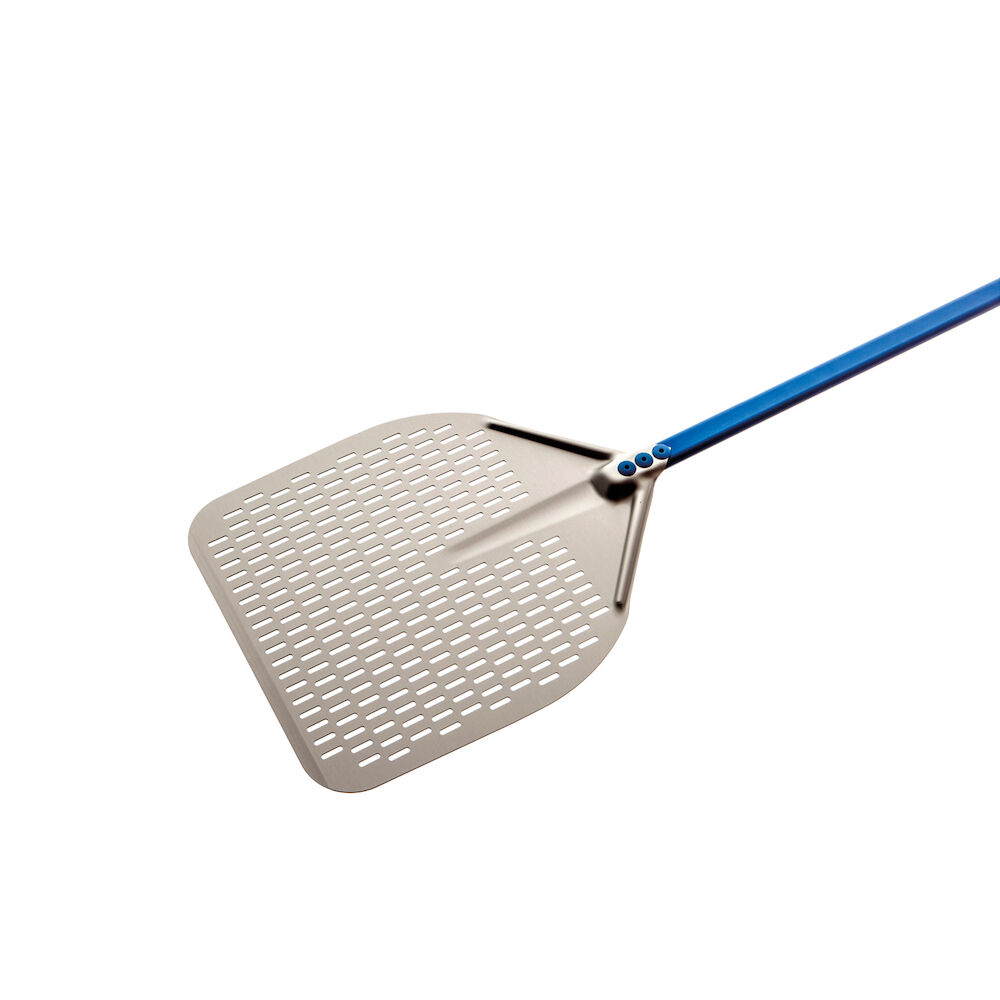 Pizza shovel Metos A-32RF perforated aluminum