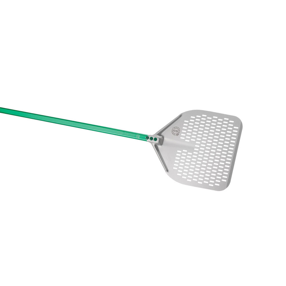 Pizza shovel Metos AG-32RF perforated aluminum, Gluten free