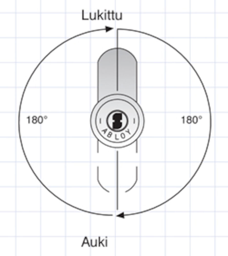 Abloy lukk Metos Classic SK-1