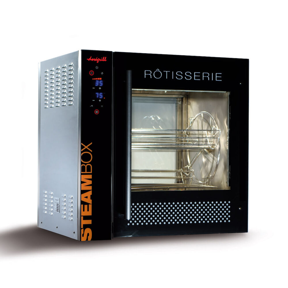 Rotisserie grill Metos Steambox