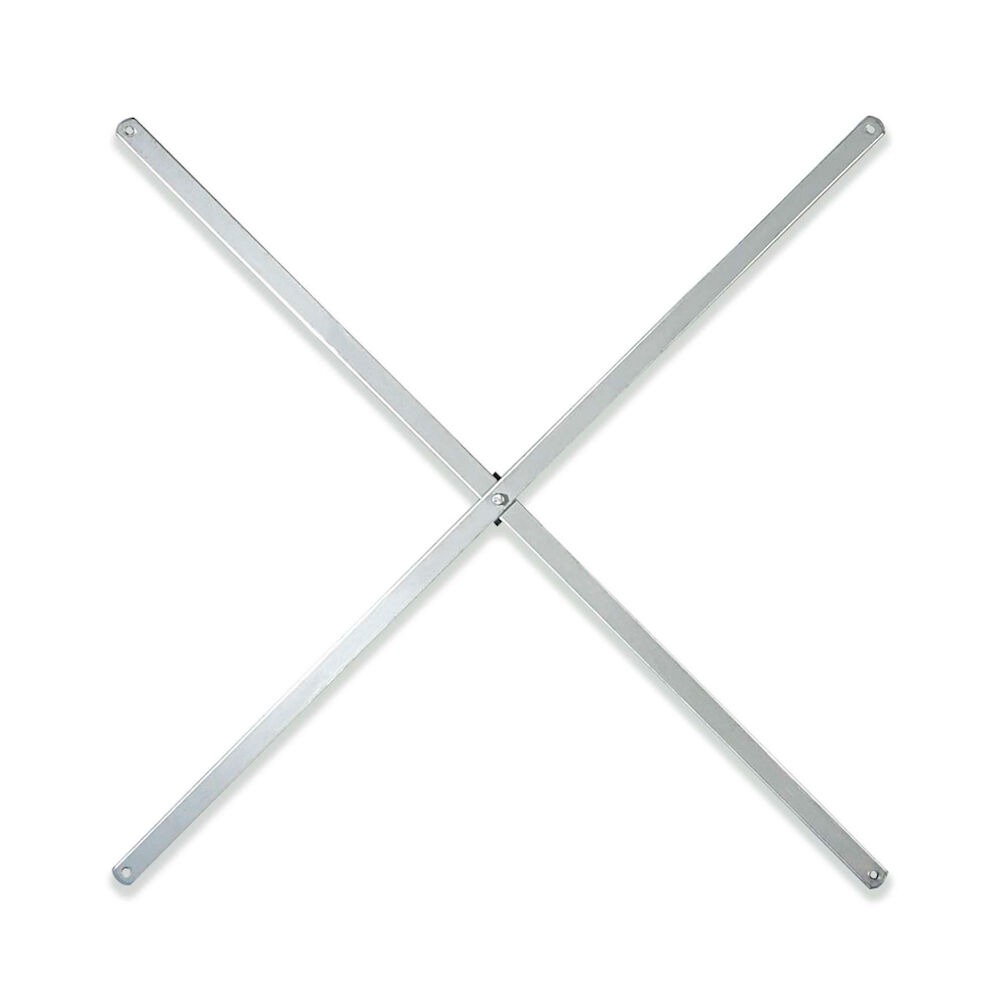 Cross brace Metos Easy Rider, stainless steel, for shelving