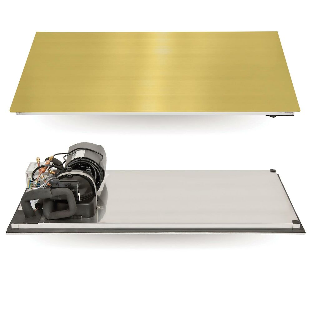 Combi plate Metos JH 2100 K/W GN3/1 with brass plate