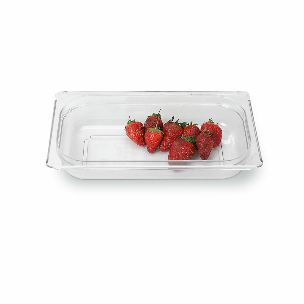 Plastic container Metos GN1/3-65, transparent