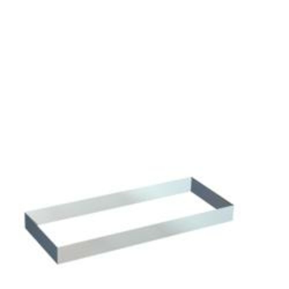 Kick Plate for Metos Nova 1600, stainless steel