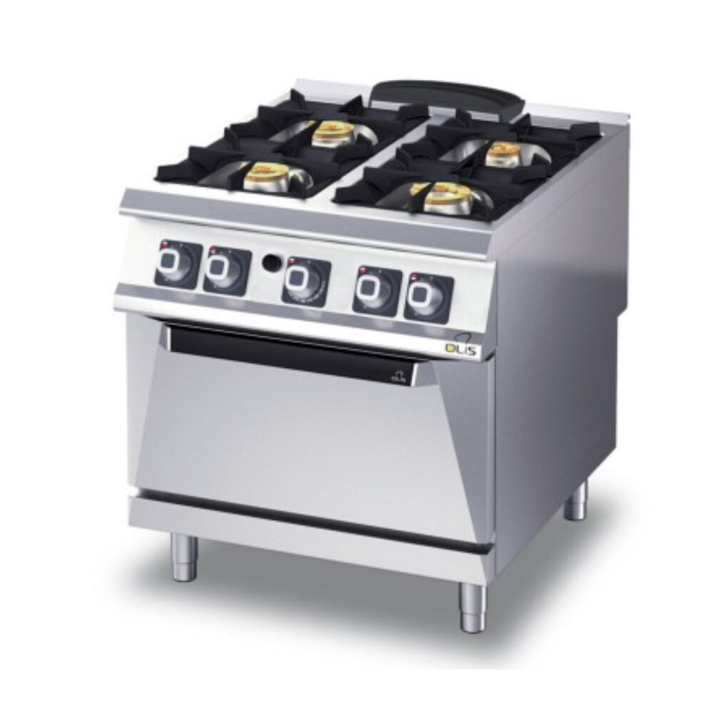 Gas range with gas oven Metos Diamante D94/10CGG