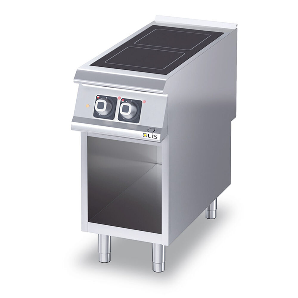 Ceramic range Metos Diamante D92/10VTC with open cupboard