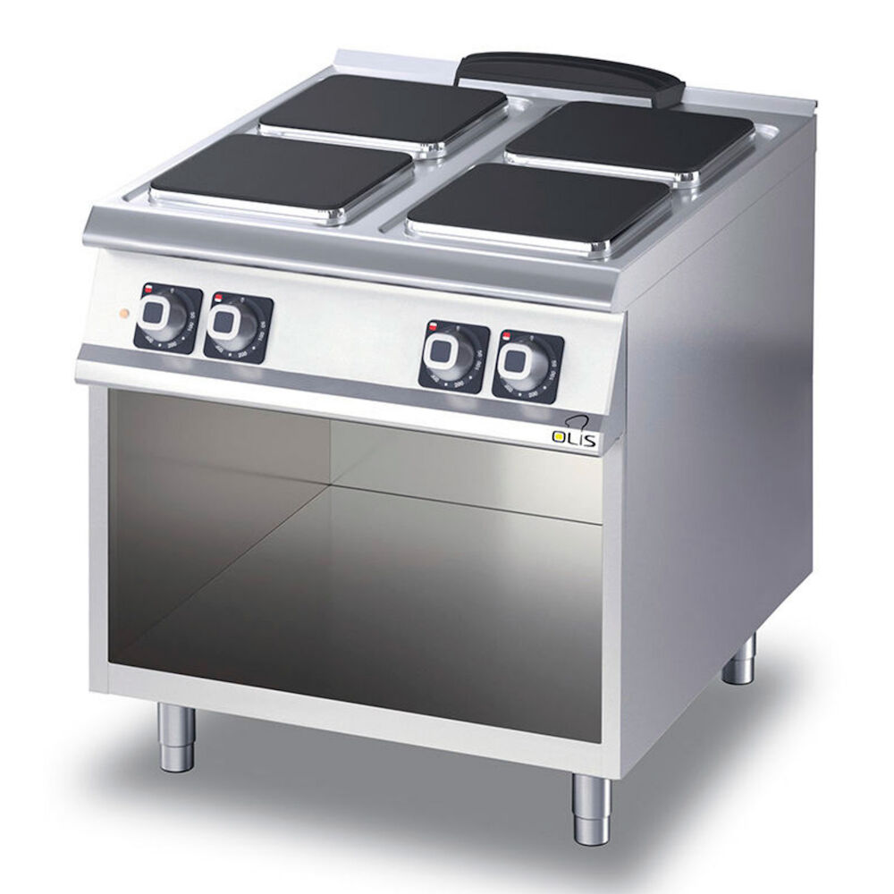 Range Metos Diamante D74/10CEPQ with open cupboard