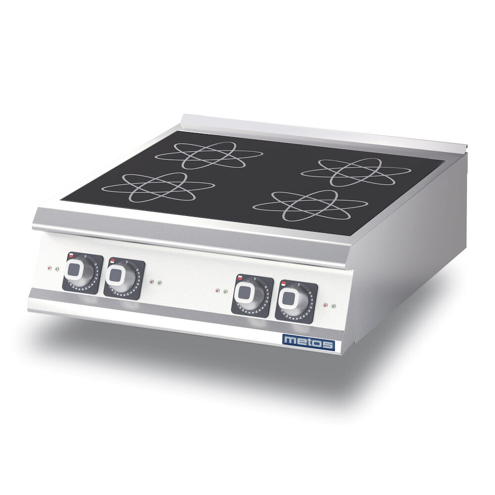 Induction range Metos Diamante D74/10TCI table top model, 14