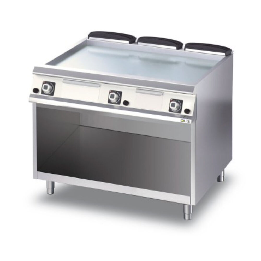 Gaasiplaatgrill sile Metos Diamante D76/10FTTGC avatud kapiga