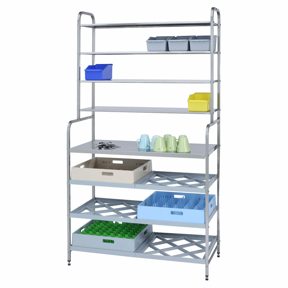 Serving rack Nordien-System 913, for 50x50 baskets