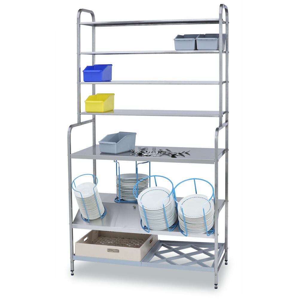 Serving rack Nordien-System 915, for 50x50 baskets