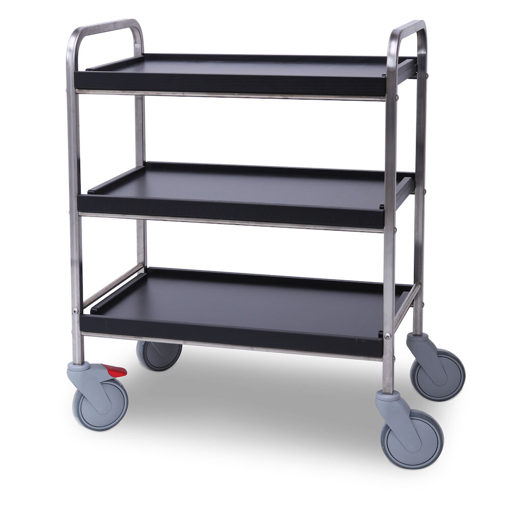 Serving trolley Metos SET-70/3 wooden black