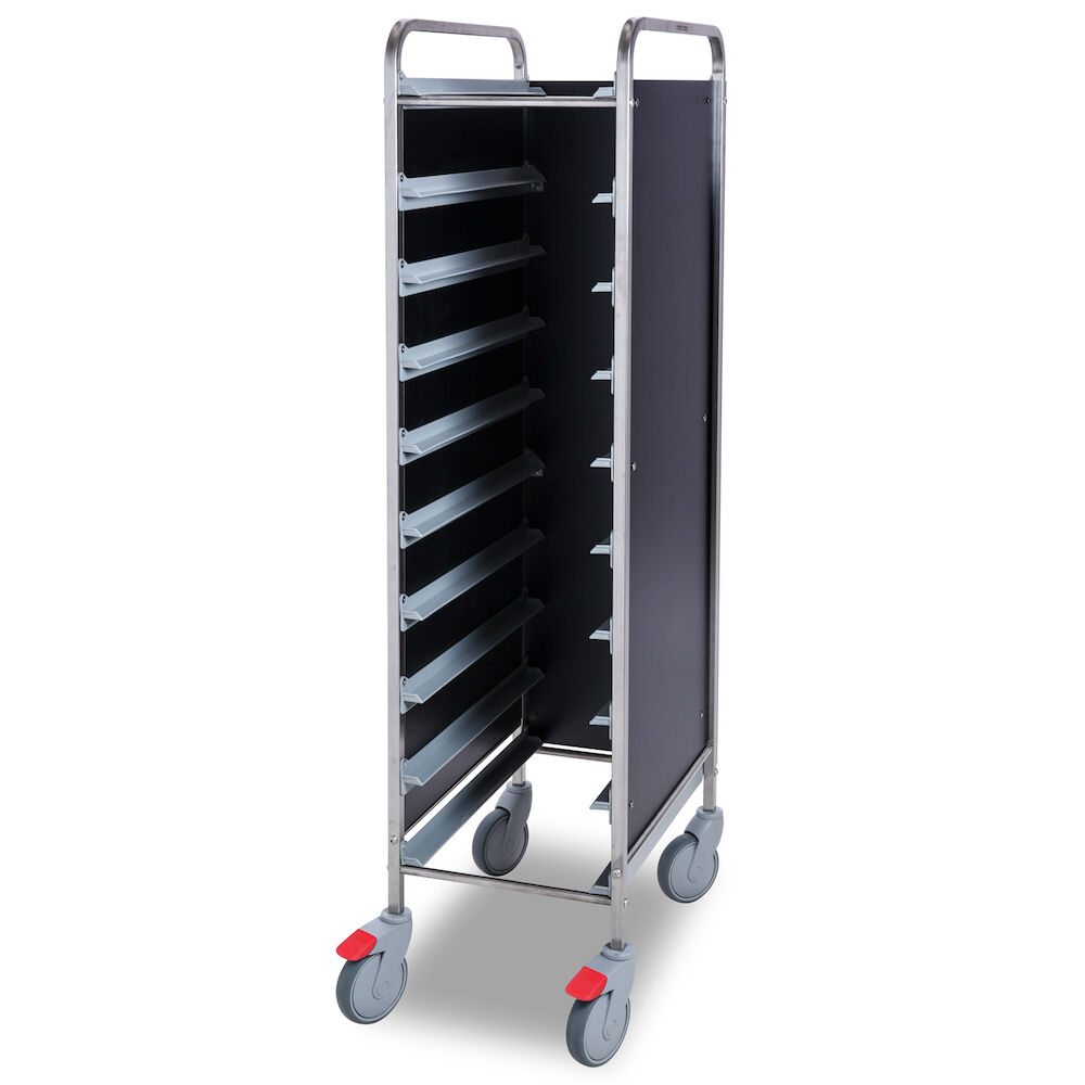 Tray trolley Metos TRT-10C black