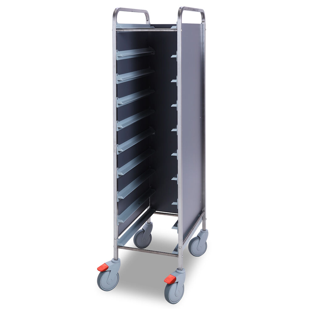 Tray trolley Metos TRT-10C grey